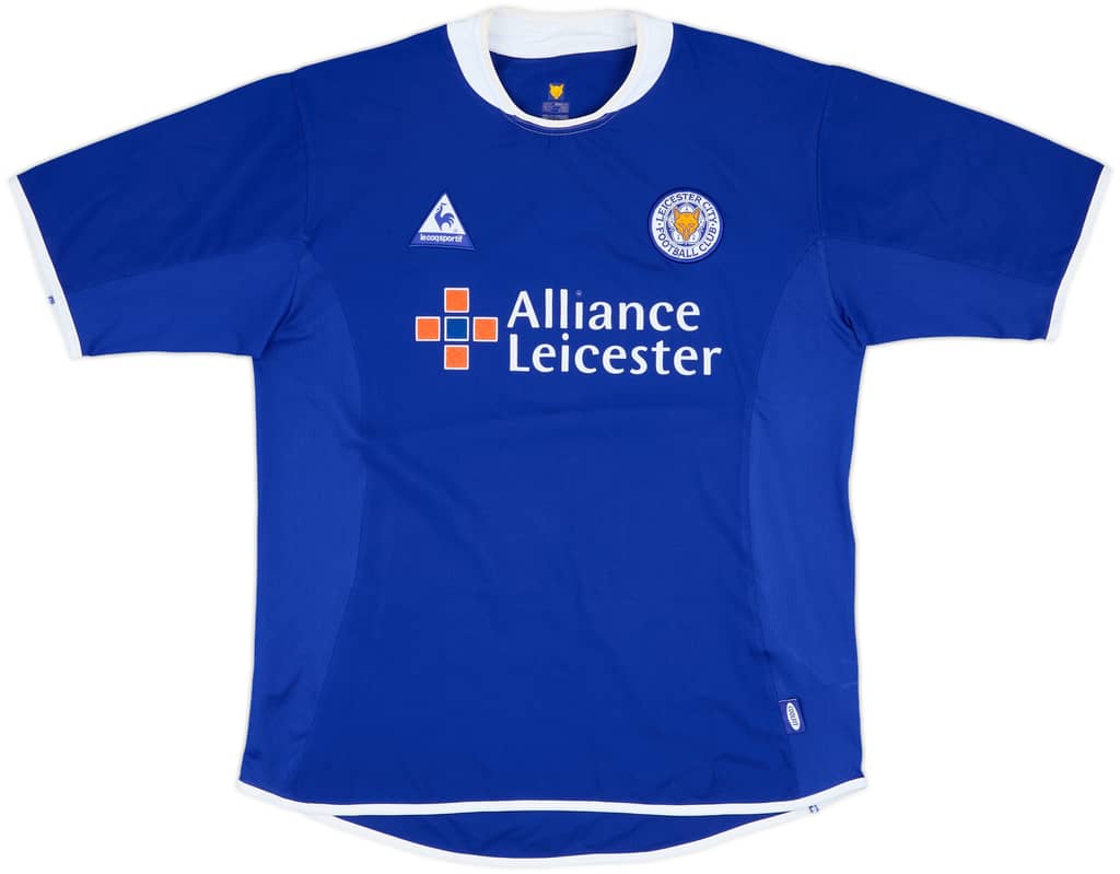 2003-04 Leicester Home Shirt - 6/10 - (M)