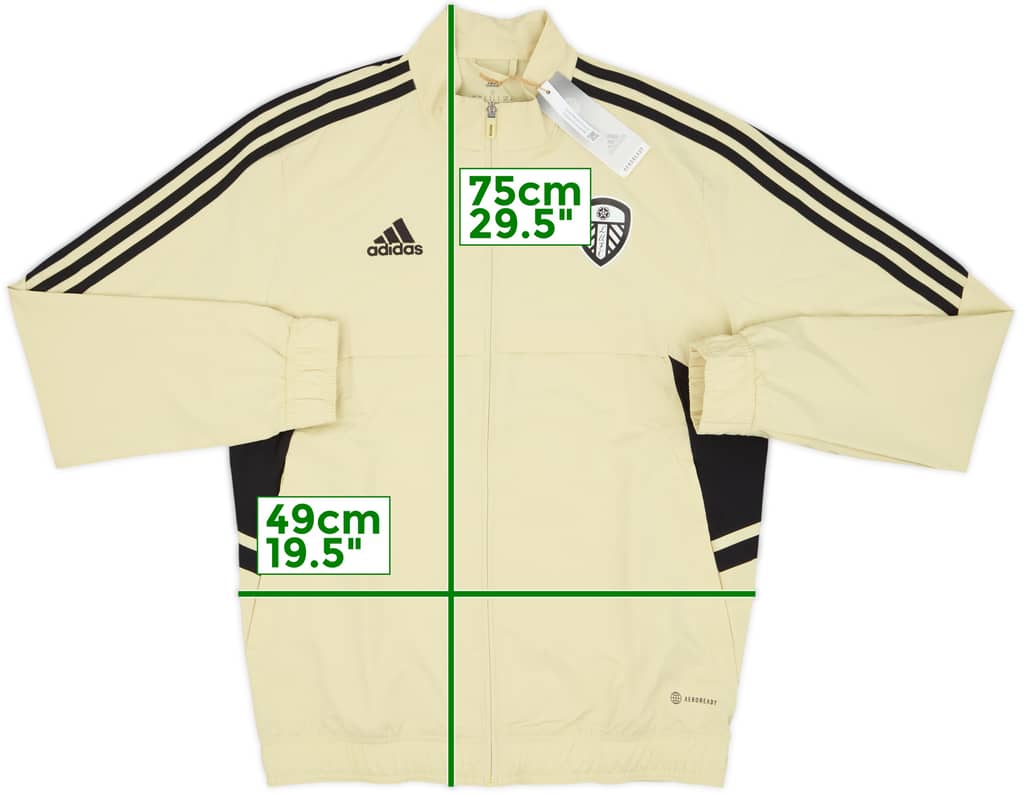 2022-23 Leeds United adidas Track Jacket (S)