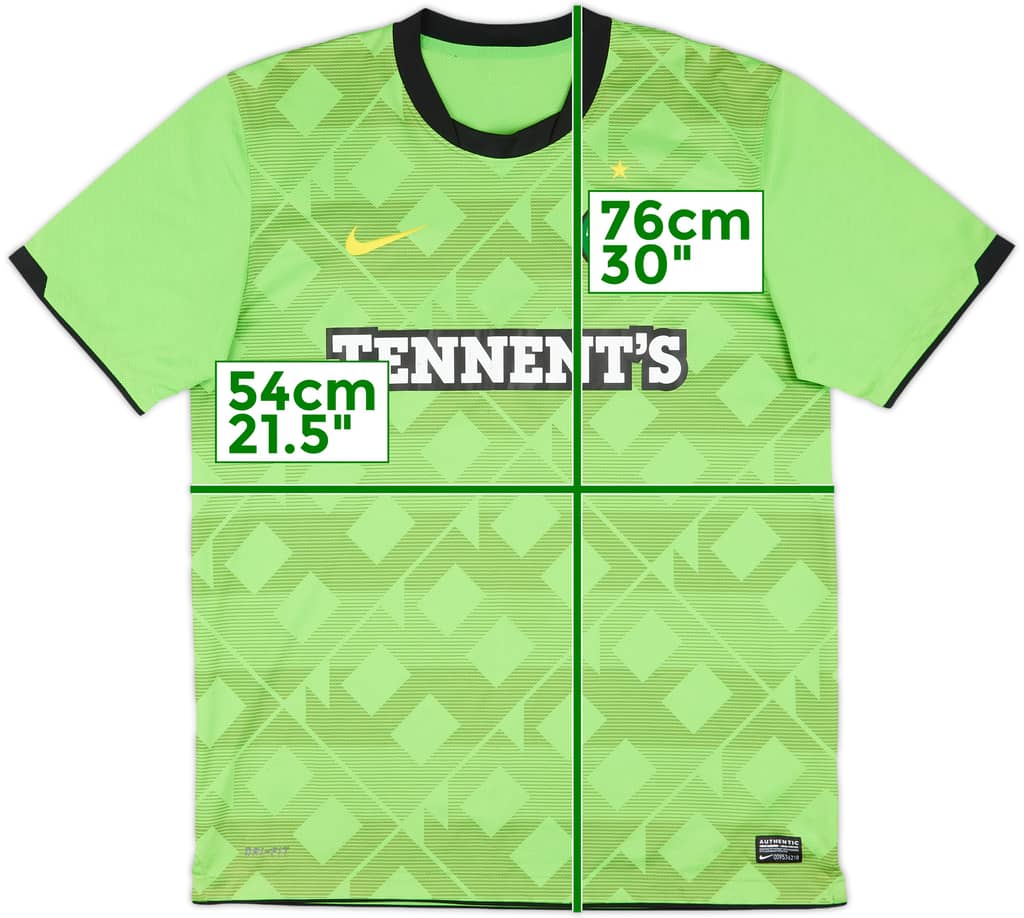 2010-11 Celtic Away Shirt - 7/10 - (L)