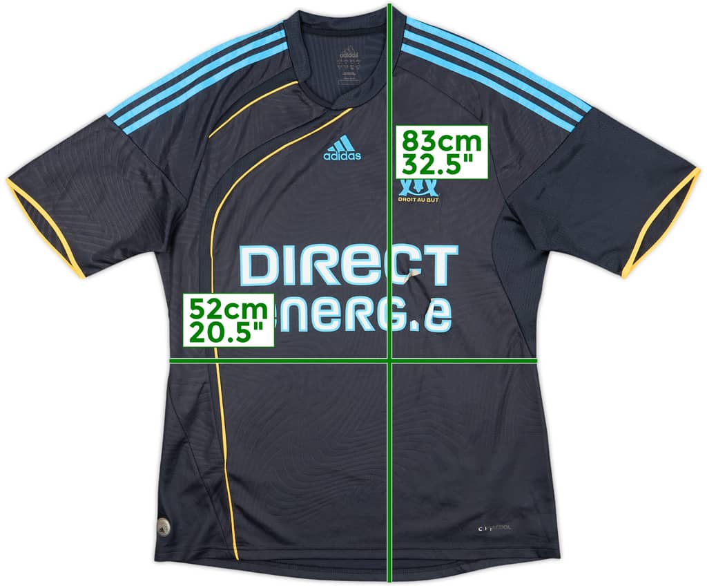 2009-10 Olympique Marseille Third Shirt - 4/10 - (L)