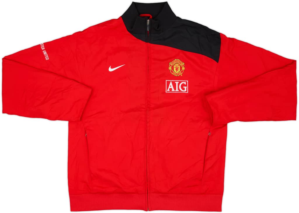 2008-09 Manchester United Nike Track Jacket - 8/10 - (L)