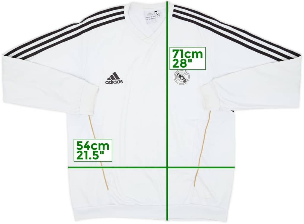 2011-12 Real Madrid adidas Sweat Top - 6/10 - (M/L)