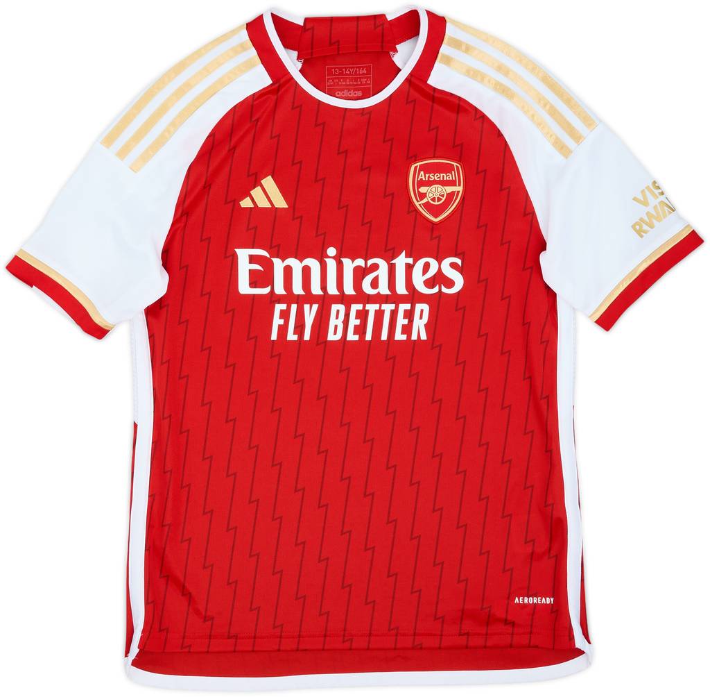 2023-24 Arsenal Home Shirt - 10/10 - (L.Boys)