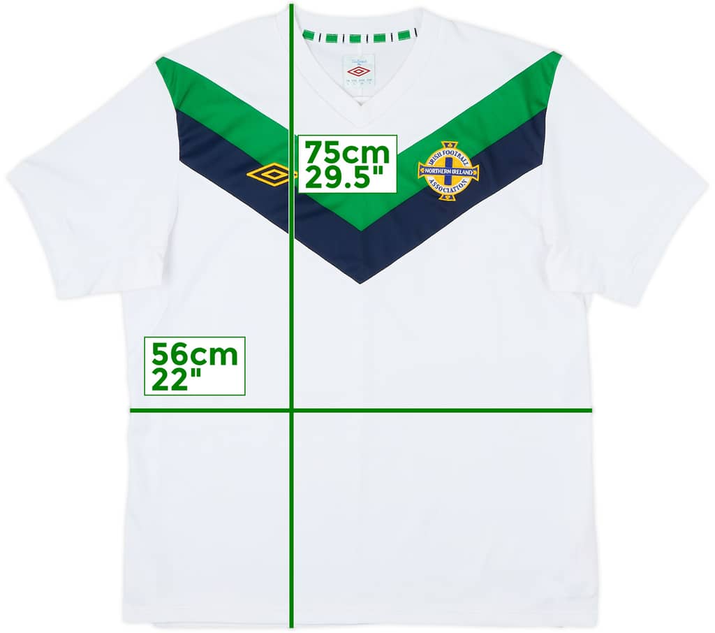 2011-12 Northern Ireland Away Shirt - 8/10 - (L)