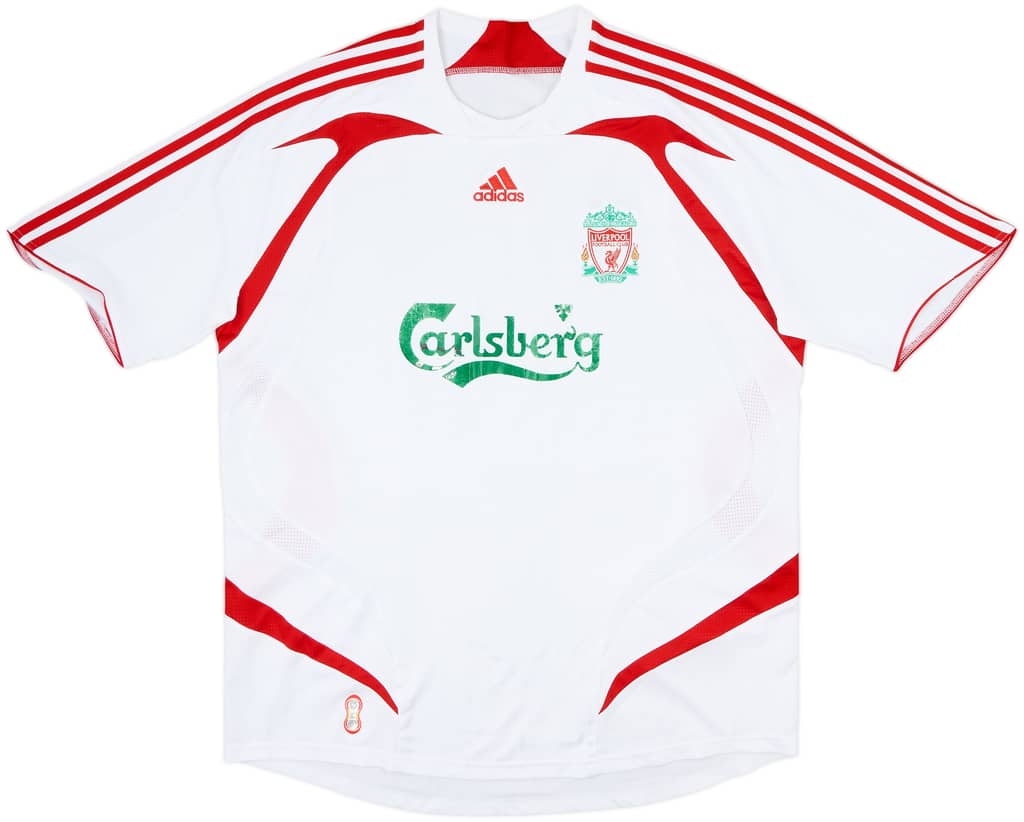 2007-08 Liverpool Away Shirt - 5/10 - (XL)