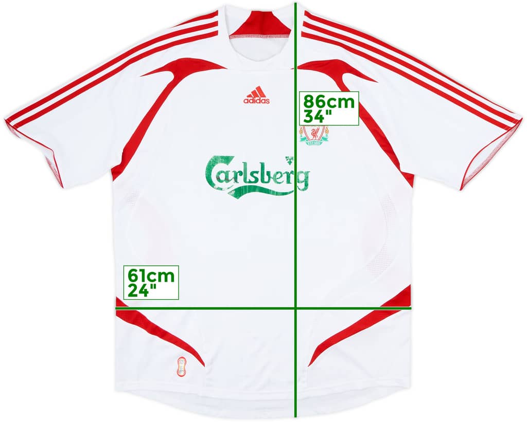 2007-08 Liverpool Away Shirt - 5/10 - (XL)
