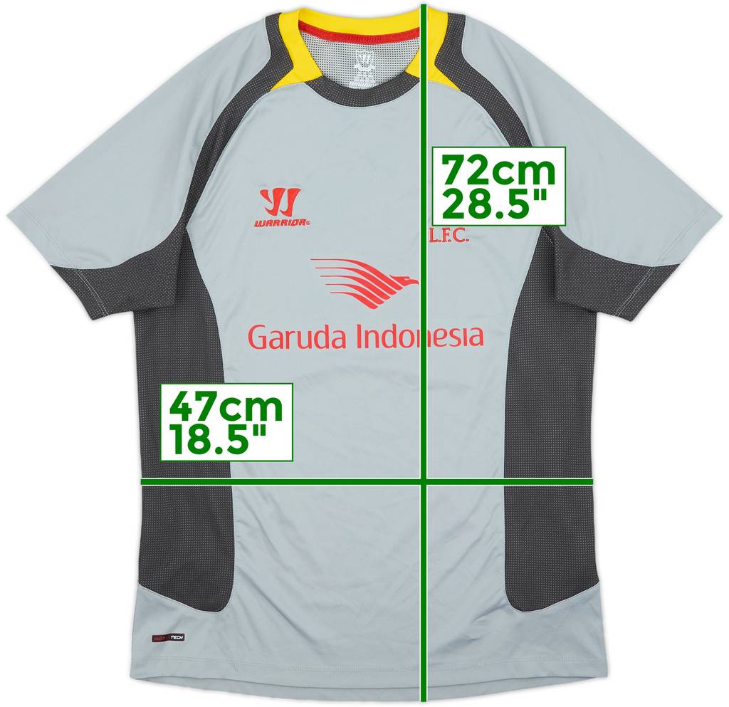 2014-15 Liverpool Warrior Training Shirt - 10/10 - (M)