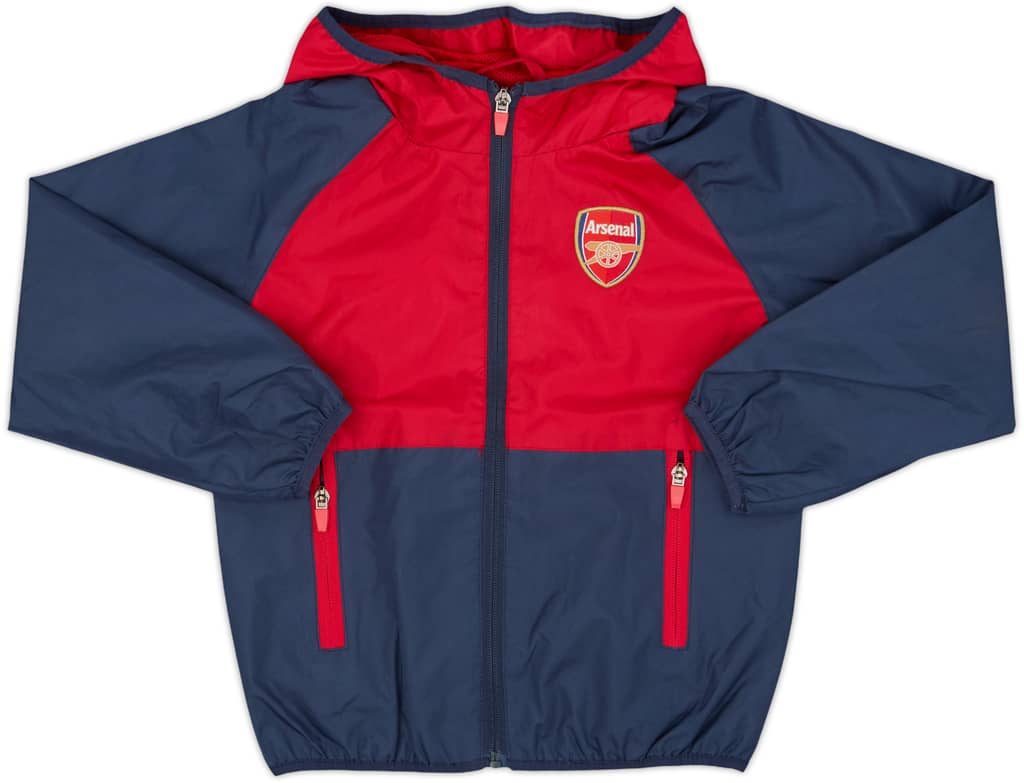 2010s Arsenal Hooded Track Jacket - 10/10 - (6-7 Years)