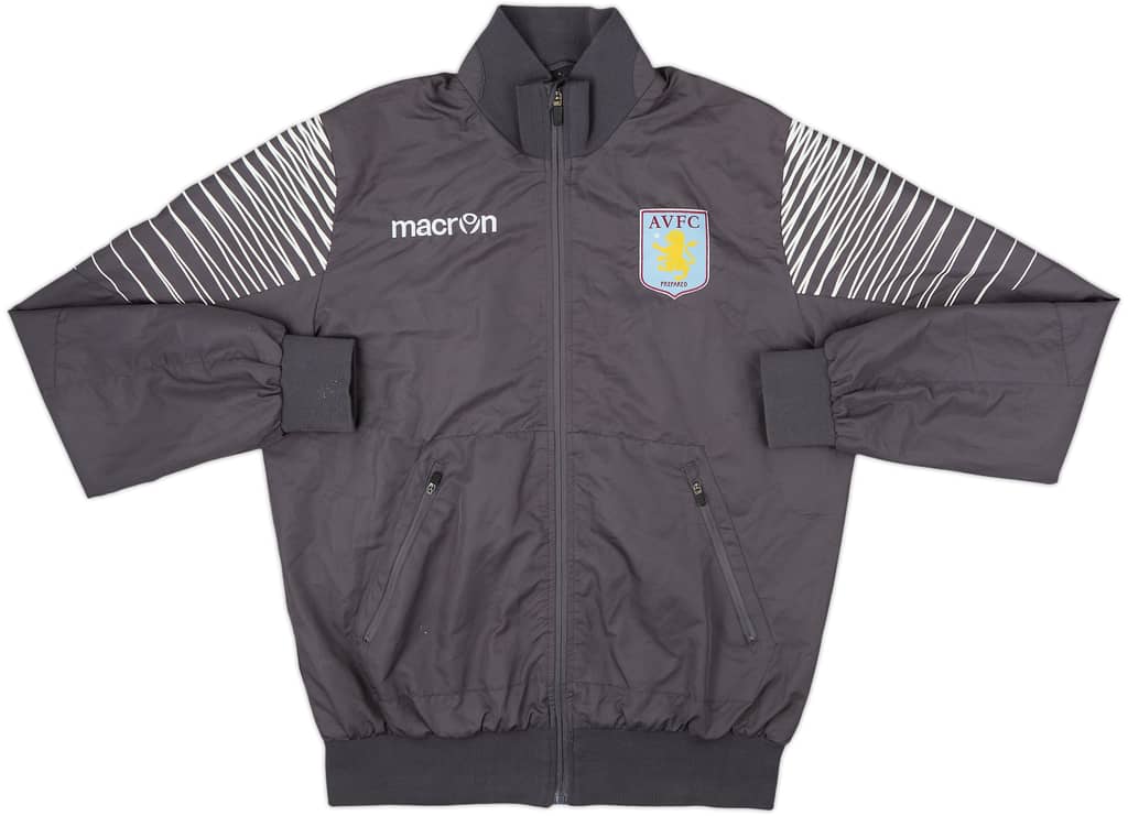 Chaqueta de chándal Macron del Aston Villa 2013-14 - 8/10 - (M)