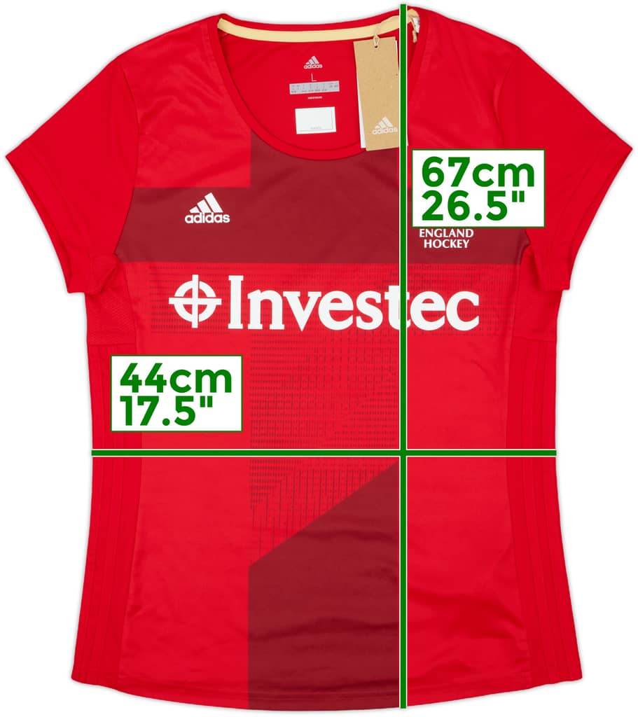 2018 England Womens Hockey Home Shirt (L)