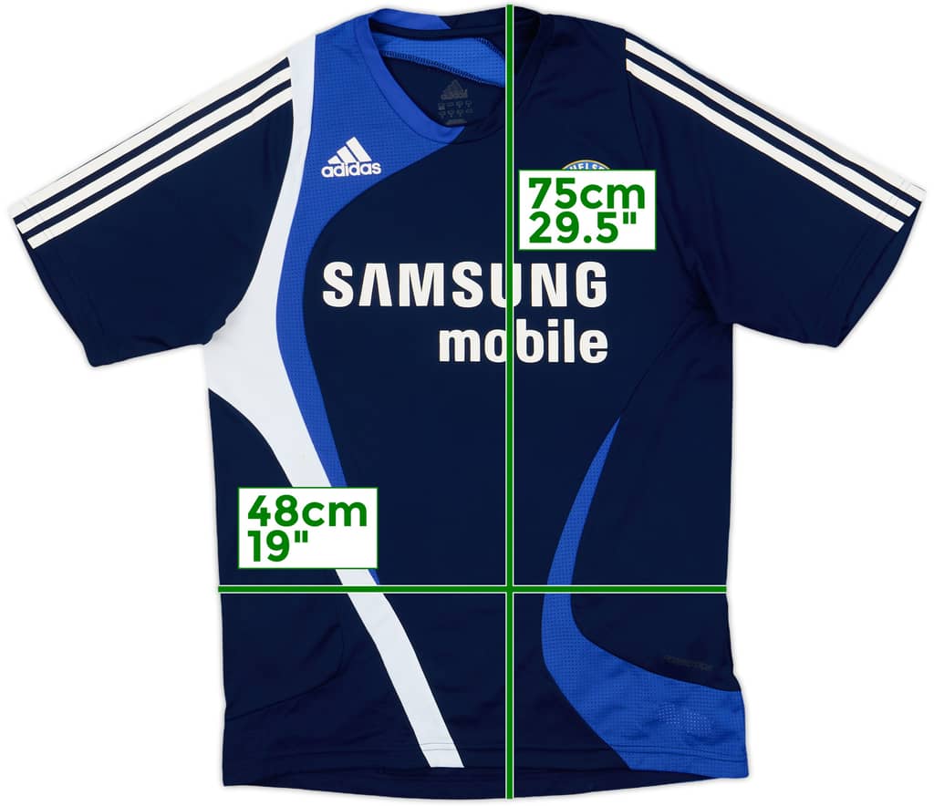 2007-08 Chelsea adidas Training Shirt - 5/10 - (M)