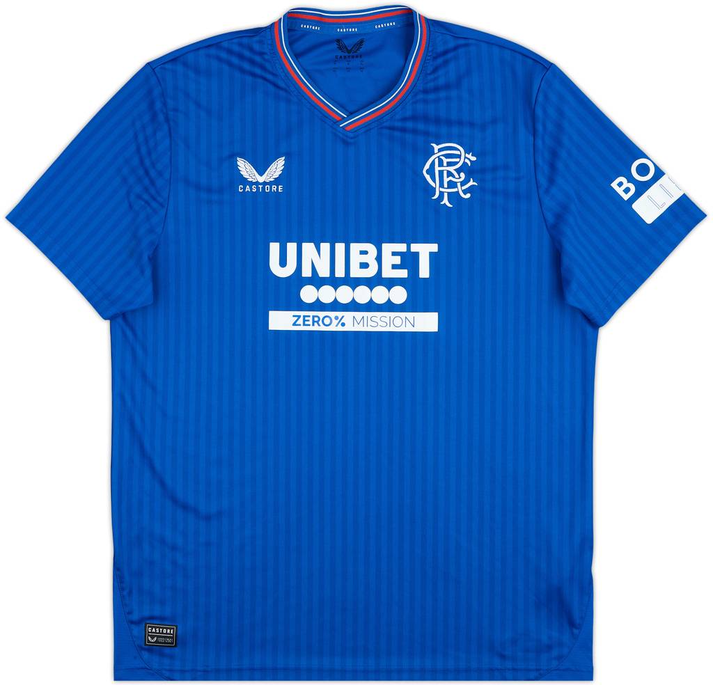2023-24 Rangers Home Shirt - 10/10 - (XL)