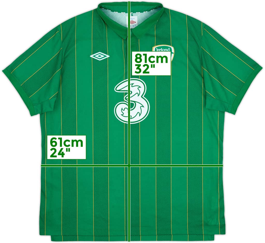 2011 Ireland Home Shirt - 10/10 - (XXL)
