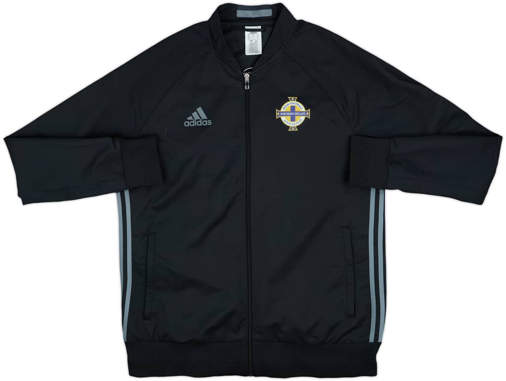 2016-17 Northern Ireland adidas Track Jacket - 8/10 - (L)