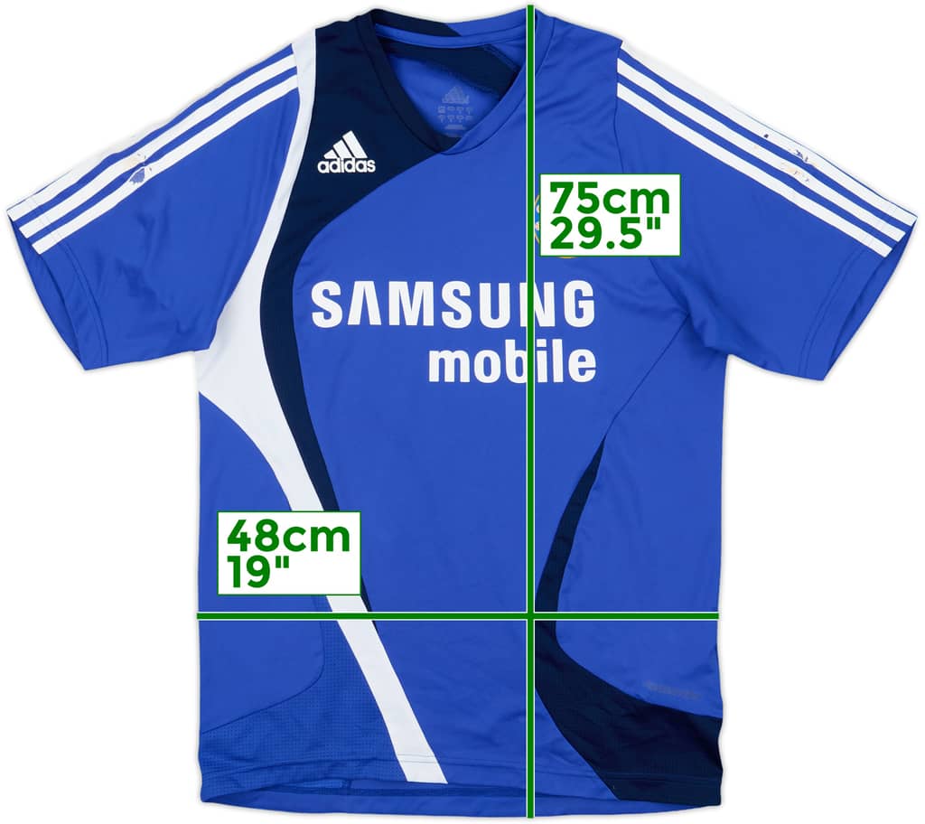 2007-08 Chelsea adidas Training Shirt - 5/10 - (S)