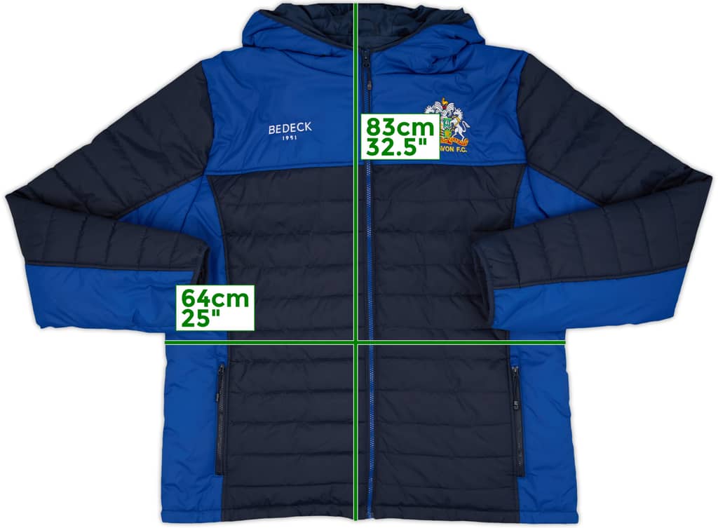 2015-17 Glenavon Bedeck Padded Bench Coat - 8/10 - (3XL)