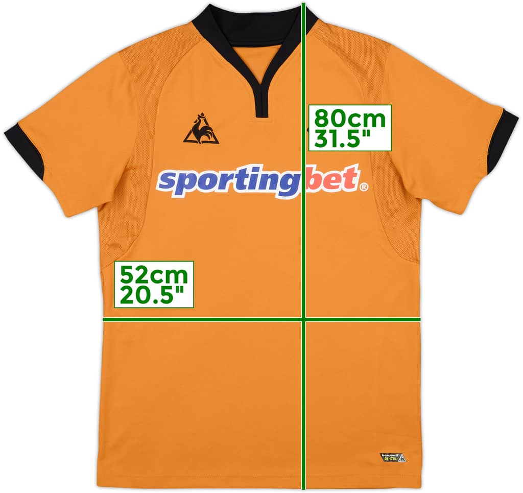 2009-10 Wolves Home Shirt - 8/10 - (M)
