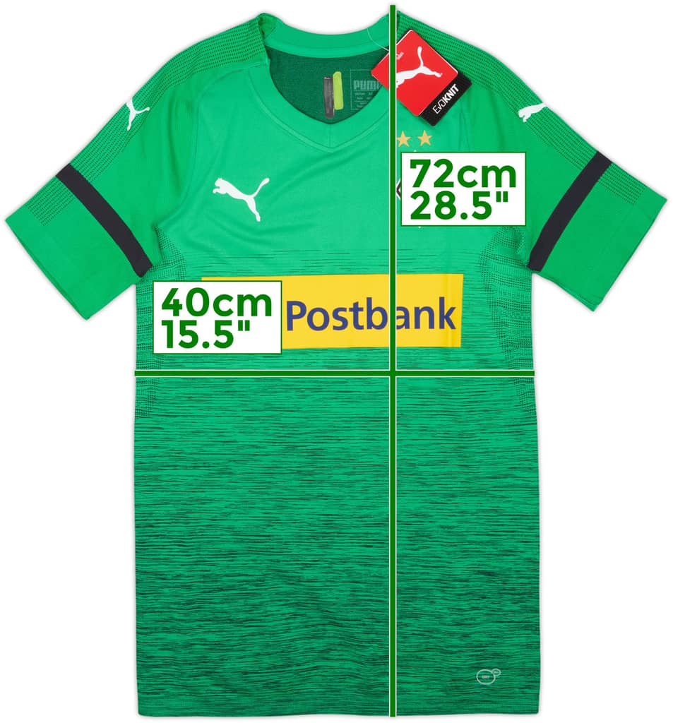 2018-19 Borussia Monchengladbach Authentic Third Shirt (M)