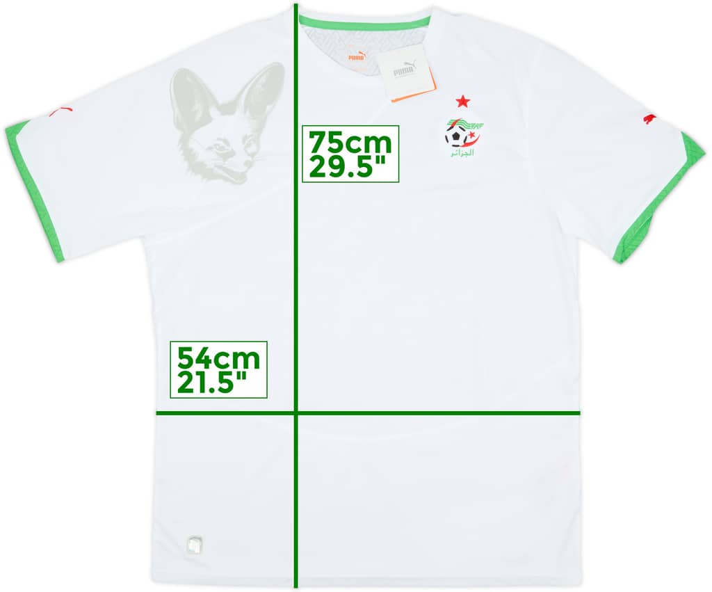 2010-11 Algeria Home Shirt (XL)