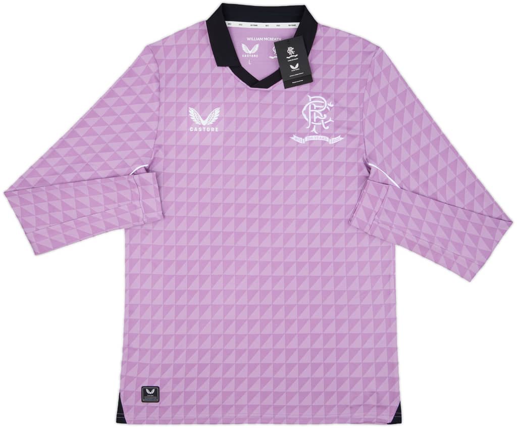2021-22 Rangers '150 Years Anniversary' Third L/S Shirt (L)