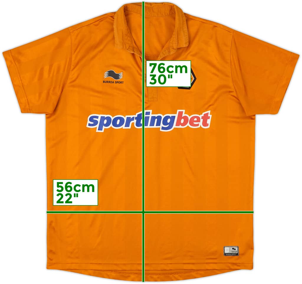 2012-13 Wolves Home Shirt - 6/10 - (L)