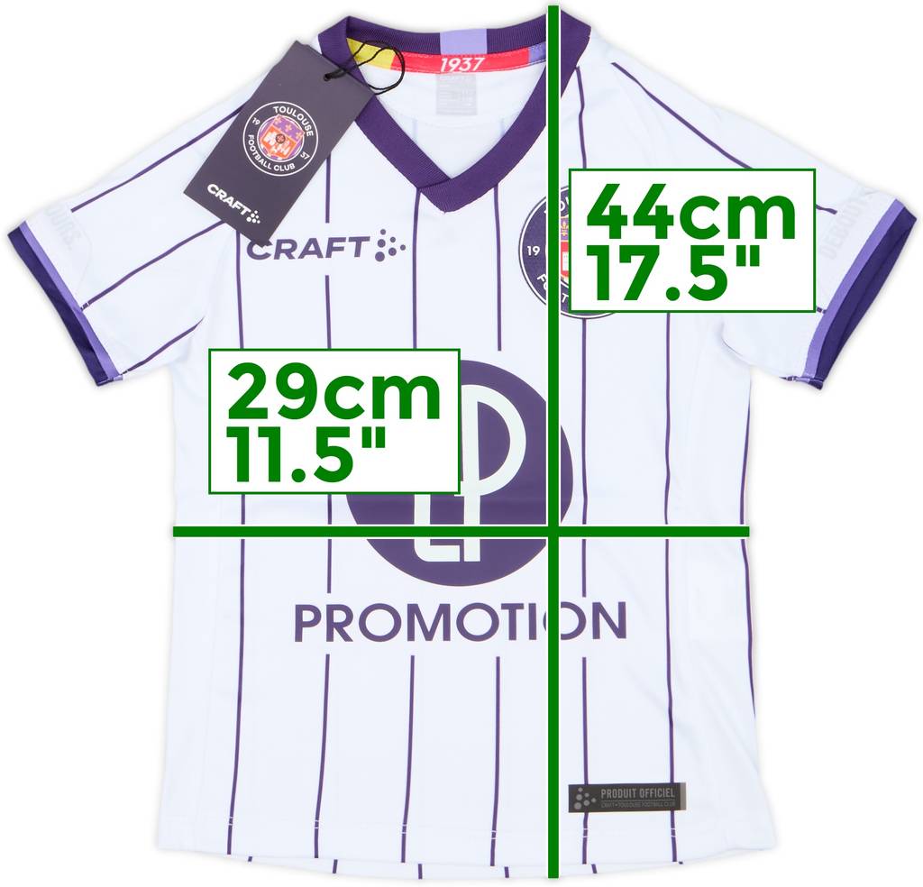 2022-23 Toulouse Home L/S Shirt (5-6 Years)