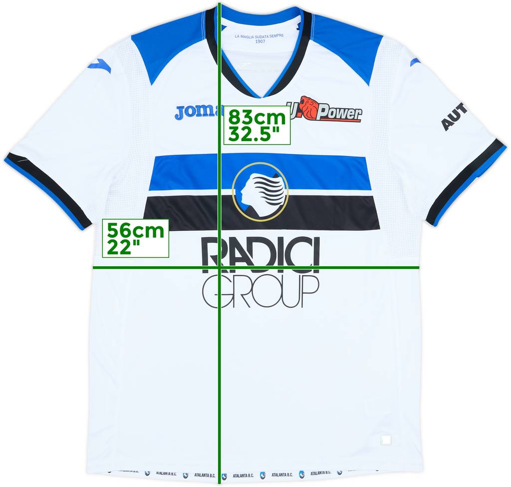 2018-19 Atalanta Away Shirt - 10/10 - (XXL)