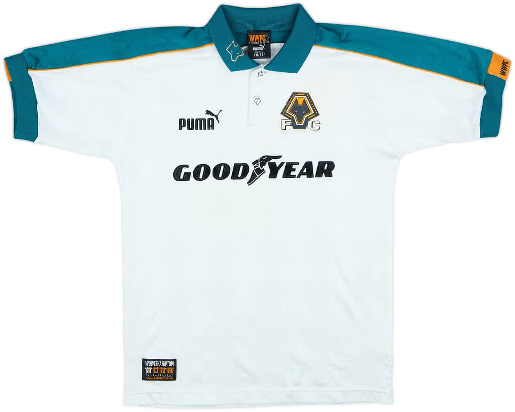 1997-99 Wolves Away Shirt - 8/10 - (S)
