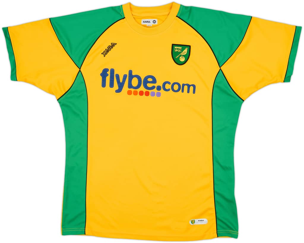 2006-08 Norwich Home Shirt - 7/10 - (XL)