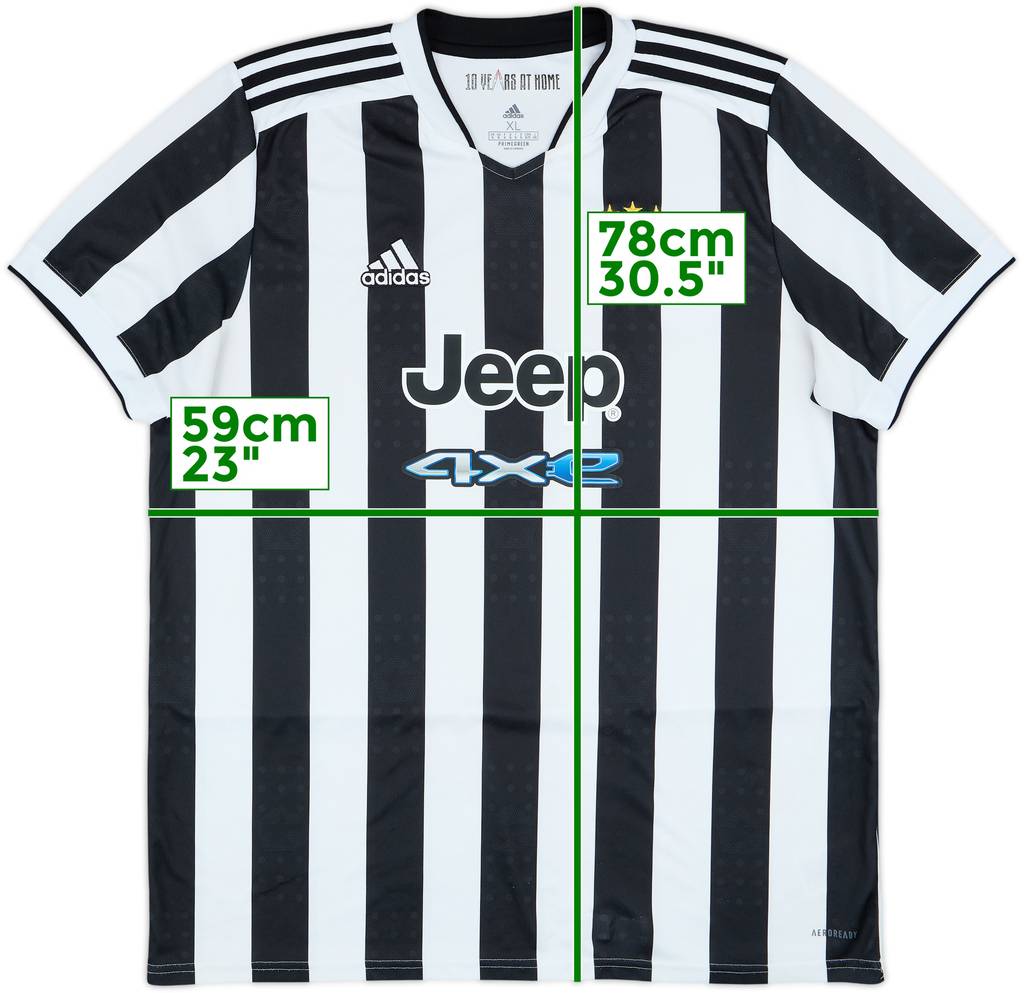 2021-22 Juventus Home Shirt - 6/10 - (XL)