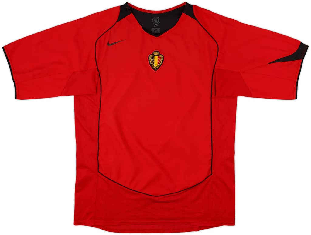 2004-06 Belgium Home Shirt - 8/10 - (L)