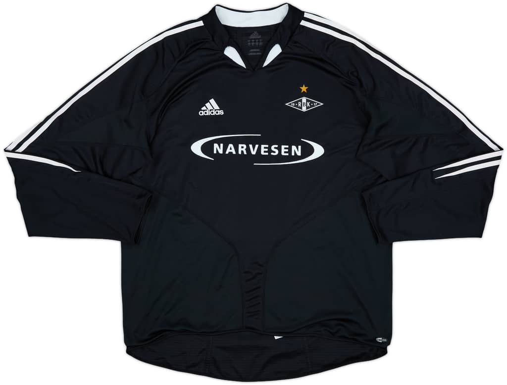 2005 Rosenborg Player Issue Cup Away L/S Shirt - 7/10 - (XL)