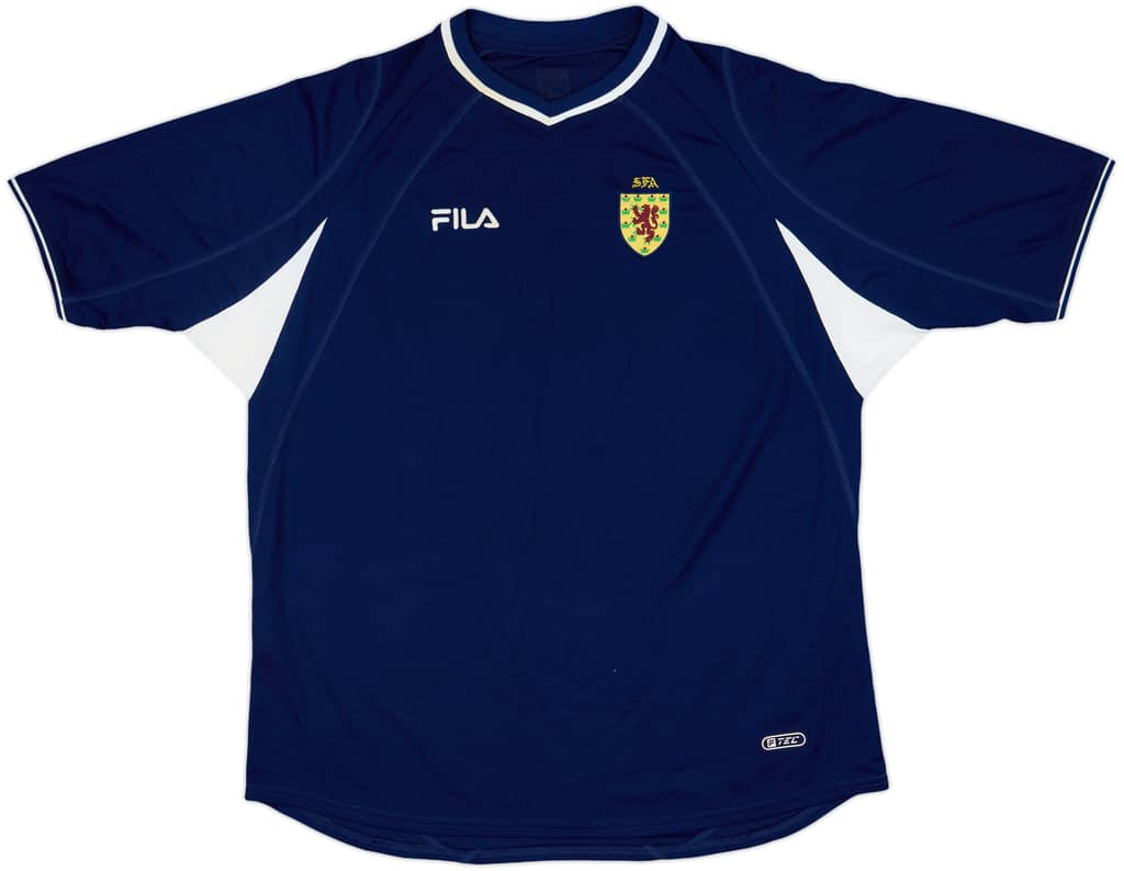 2000-02 Scotland Home Shirt - 7/10 - (XXL)