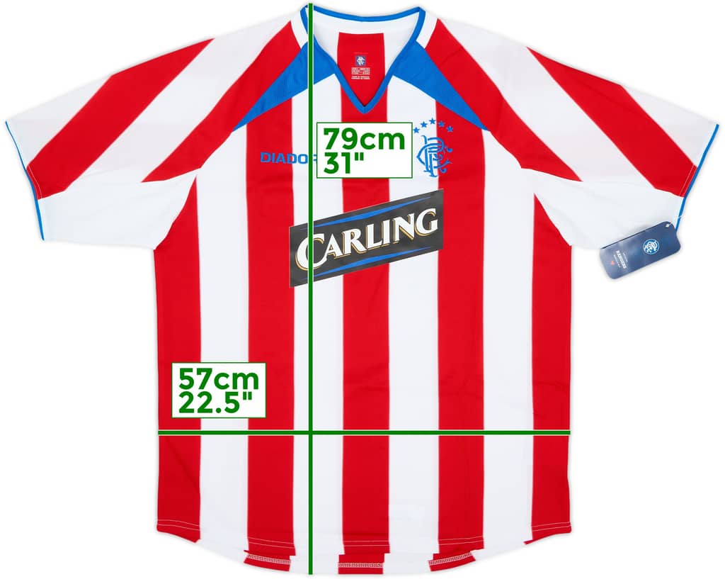 Camiseta de visitante de Rangers 2003-04 (L)