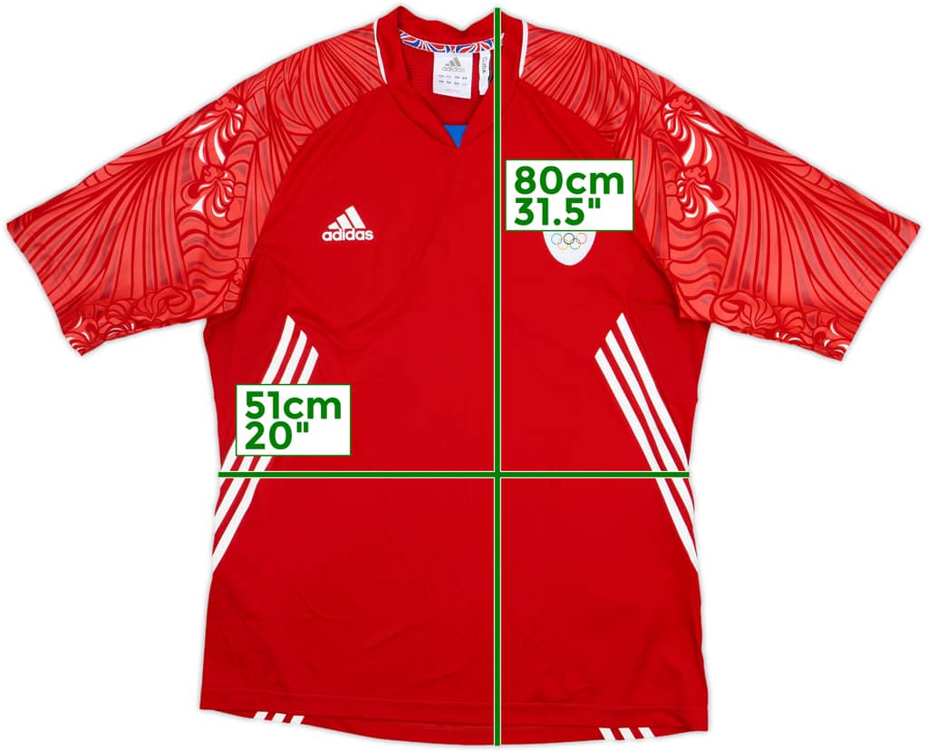 2012 Team GB Authentic adidas Training Shirt - 10/10 - (L)