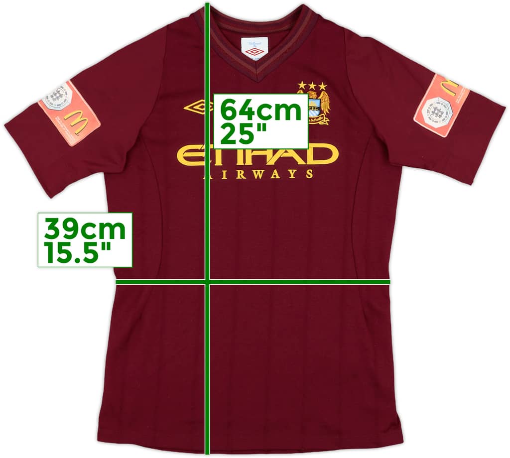 2012-13 Manchester City Away Shirt - 7/10 - (XL.Boys)