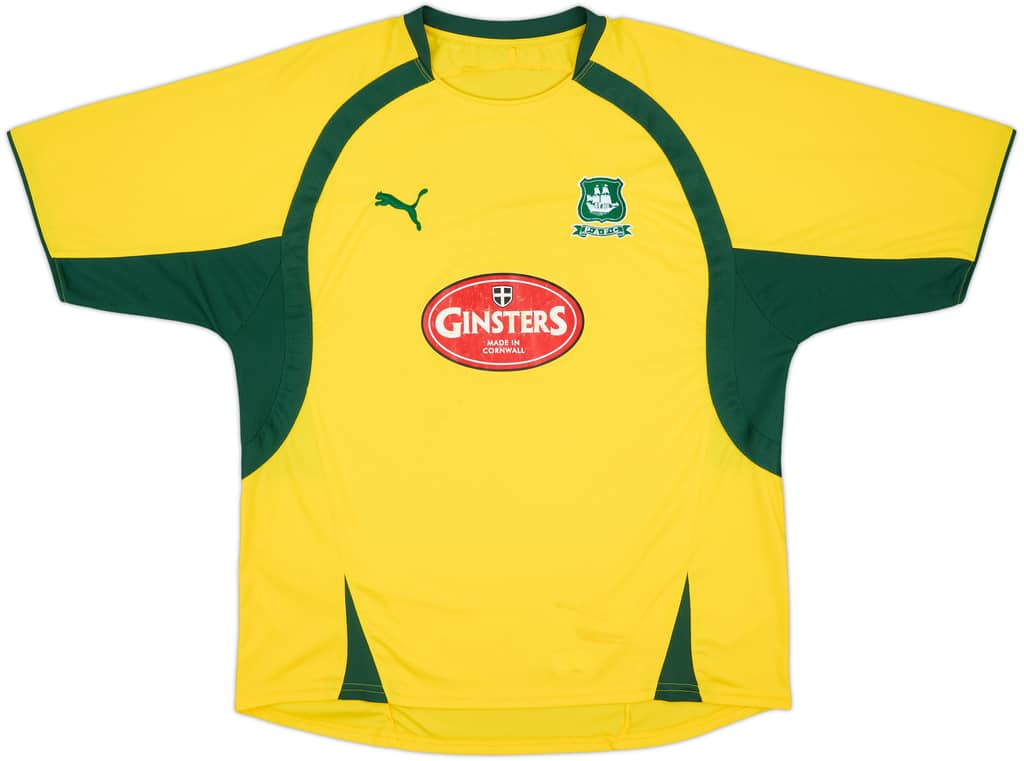 2007-08 Plymouth Argyle Away Shirt - 6/10 - (XXL)