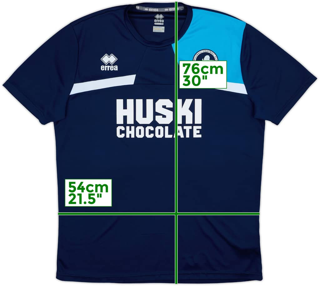 2023-24 Millwall Errea Training Shirt - 8/10 - (XL)