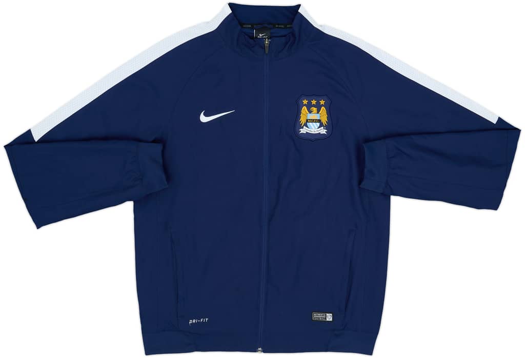 2013-14 Manchester City Nike N98 Track Jacket - 7/10 - (M)