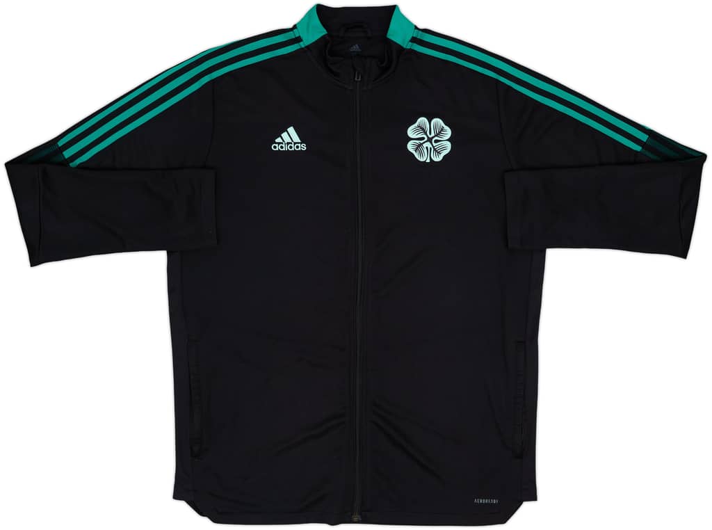 2021-22 Celtic adidas Track Jacket - 9/10 - (XL)