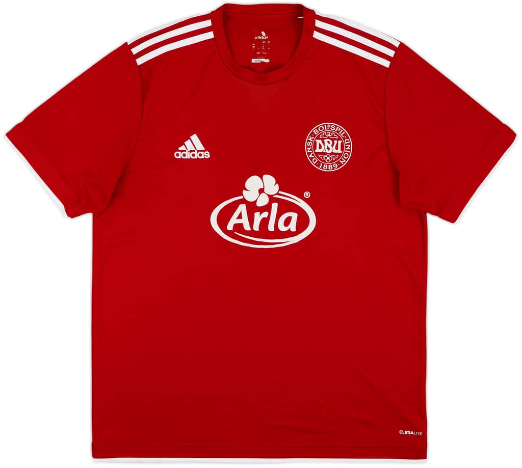 2010-11 Denmark adidas Training Shirt - 6/10 - (L/XL)