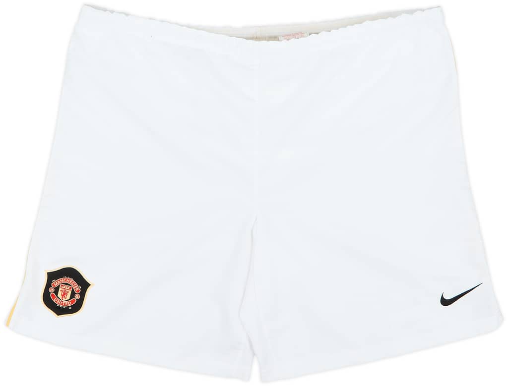 2006-07 Manchester United Home Shorts - 5/10 - (S)