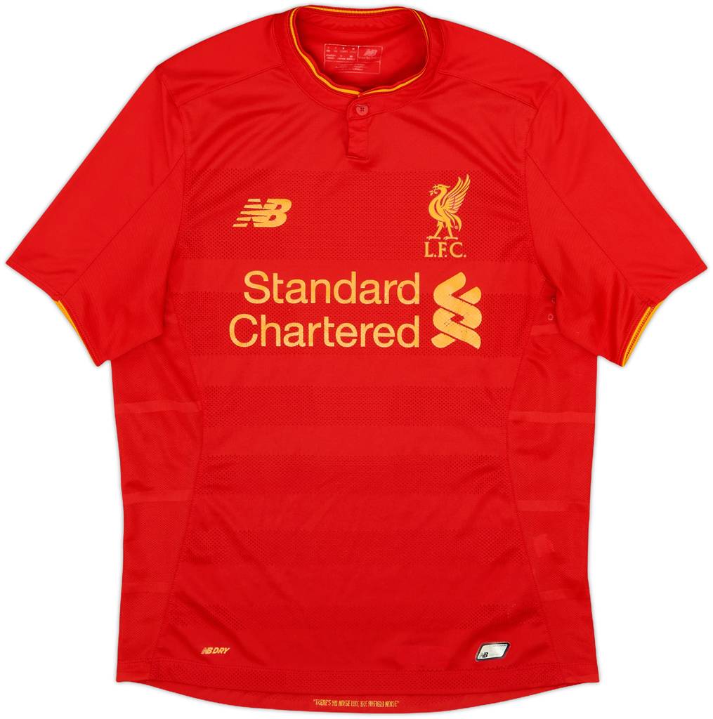 2016-17 Liverpool Home Shirt - 4/10 - (S)