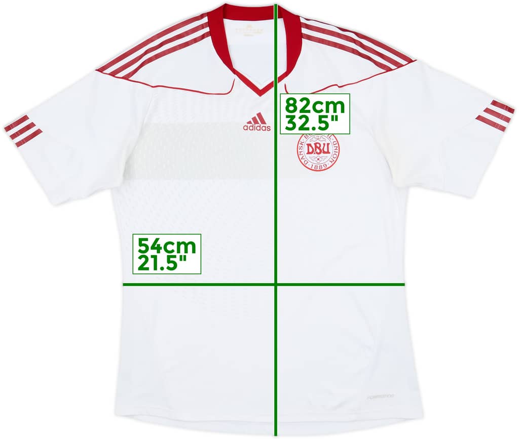 2010-11 Denmark Player Issue Away Shirt - 7/10 - (XL)