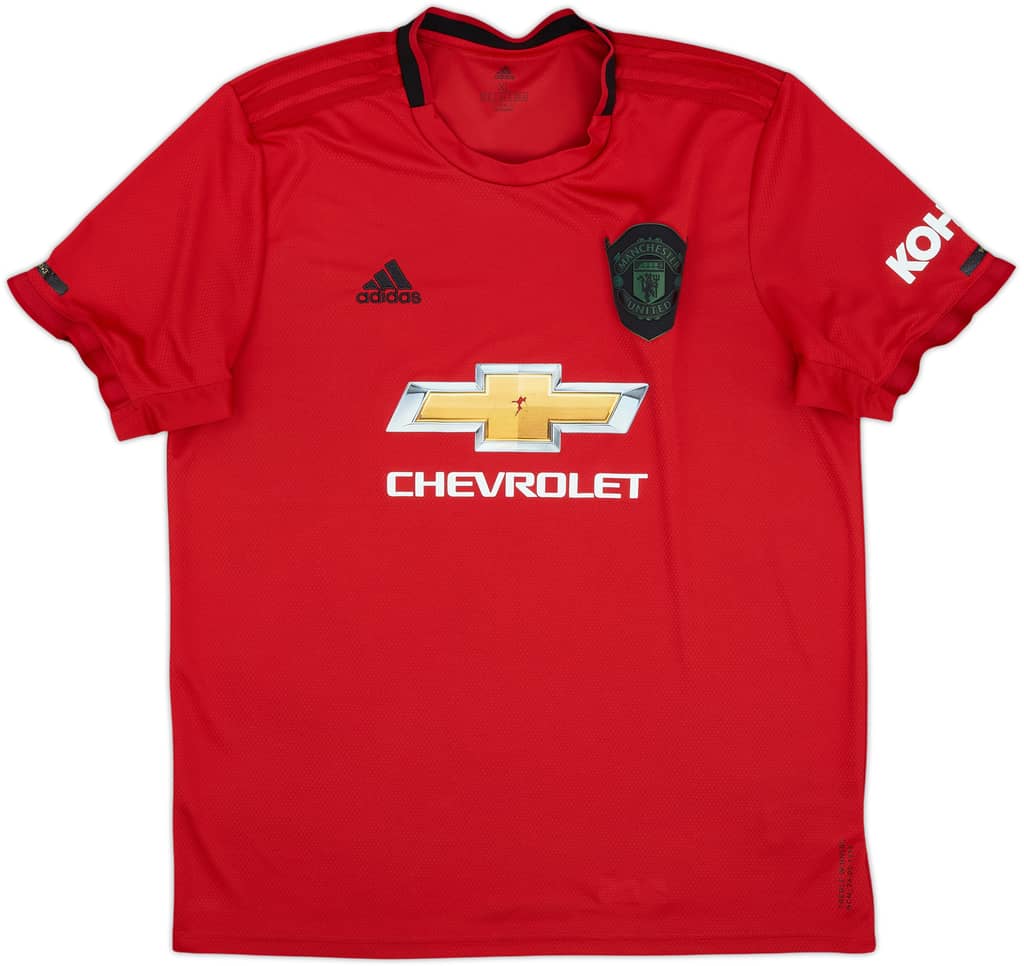 2019-20 Manchester United Home Shirt - 5/10 - (XL)