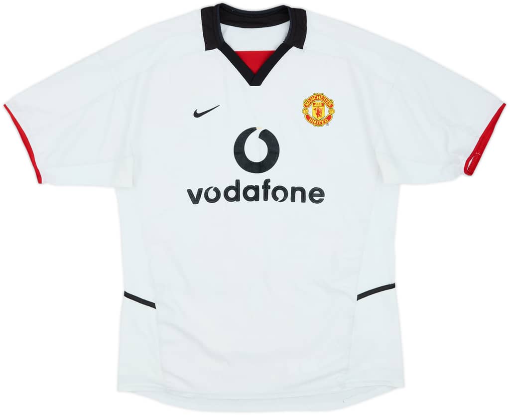 2002-03 Manchester United Away Shirt - 5/10 - (L)