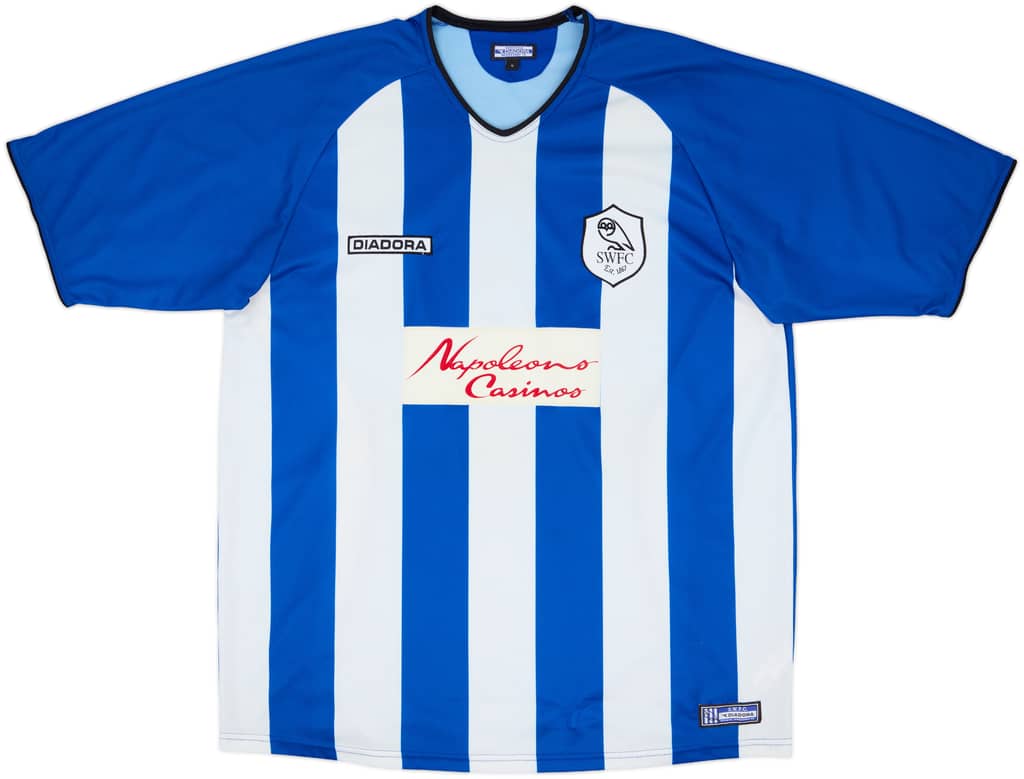 2003-05 Sheffield Wednesday Home Shirt - 9/10 - (XL)