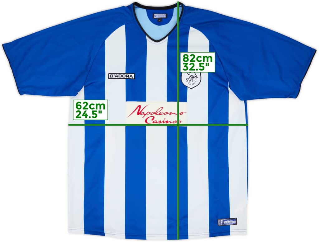 2003-05 Sheffield Wednesday Home Shirt - 9/10 - (XL)