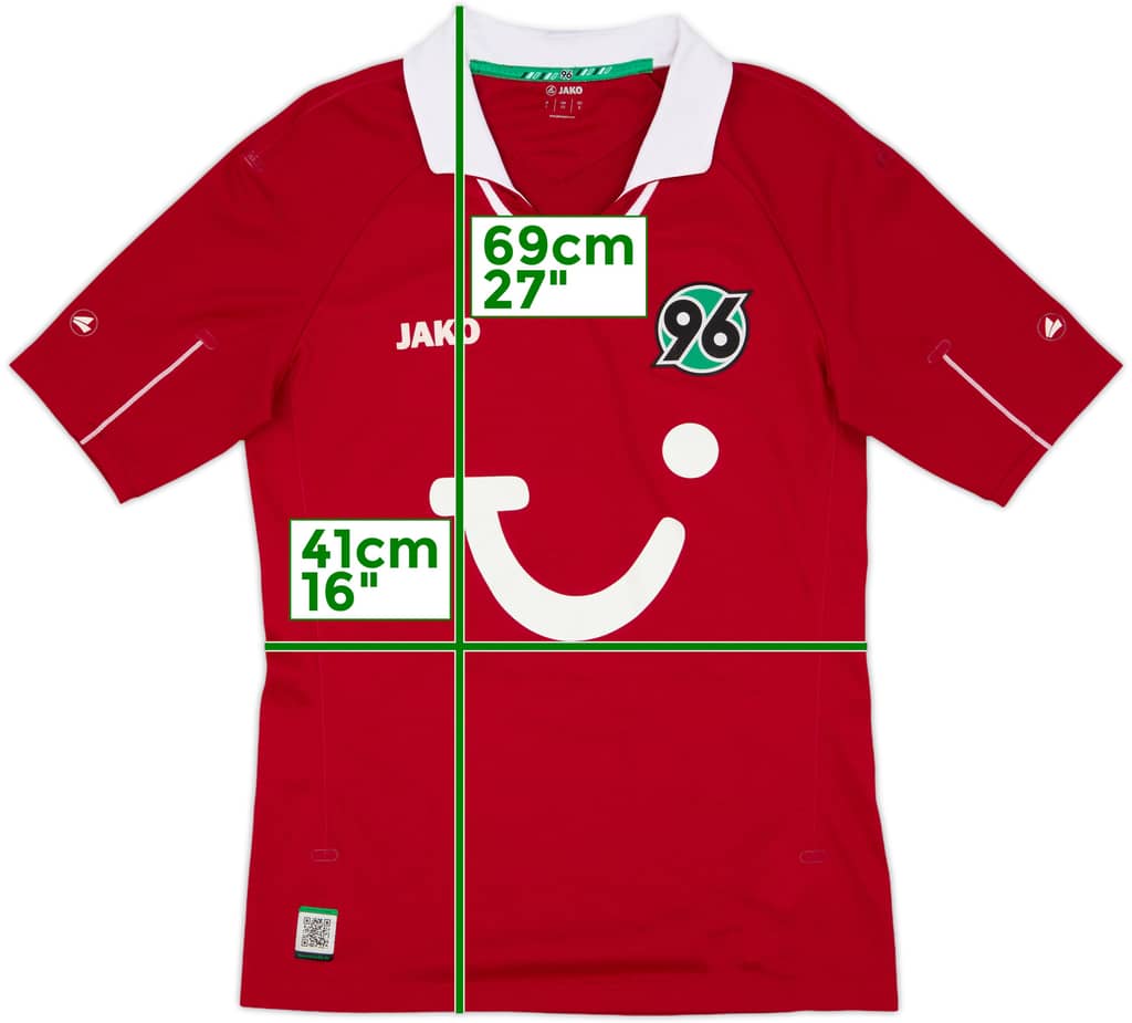 2012-13 Hannover 96 Home Shirt - 9/10 - (XS)