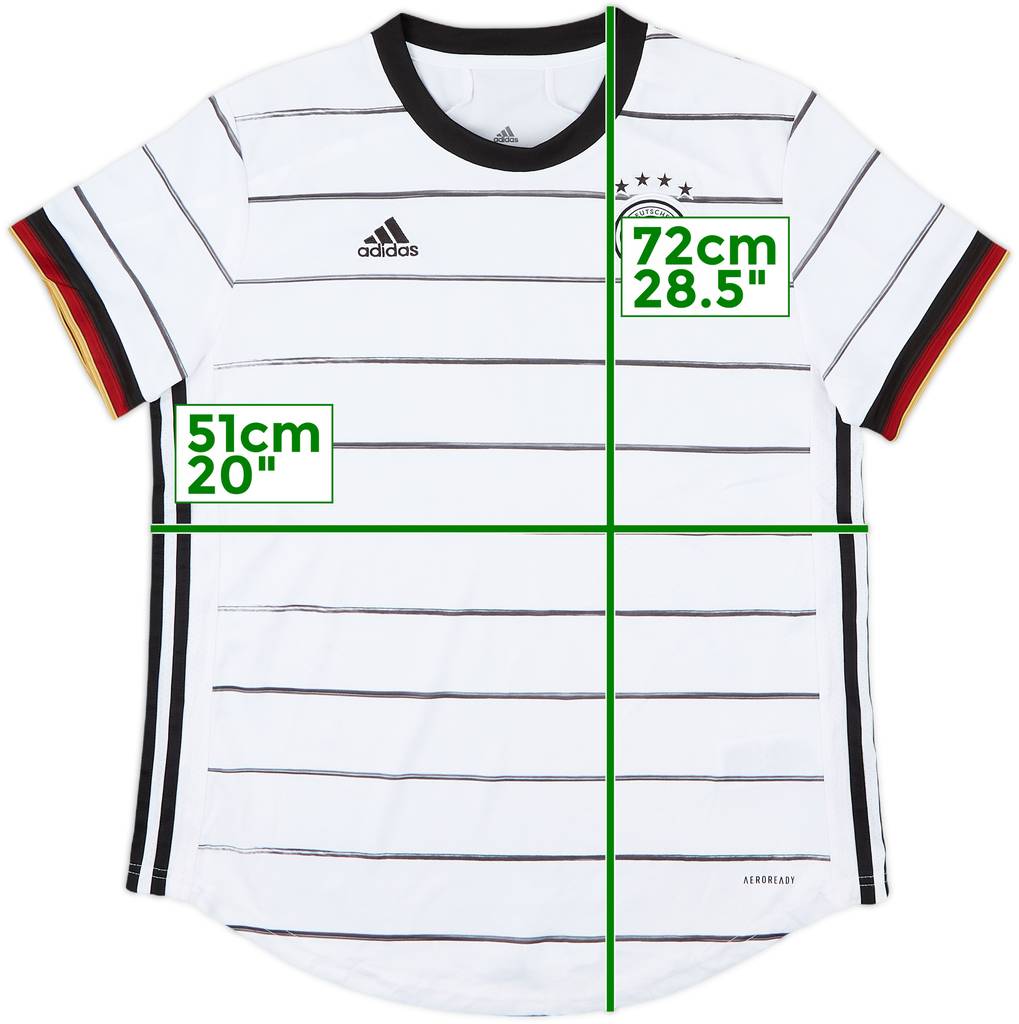 2020-21 Germany Home Shirt - 10/10 - (Women's L)